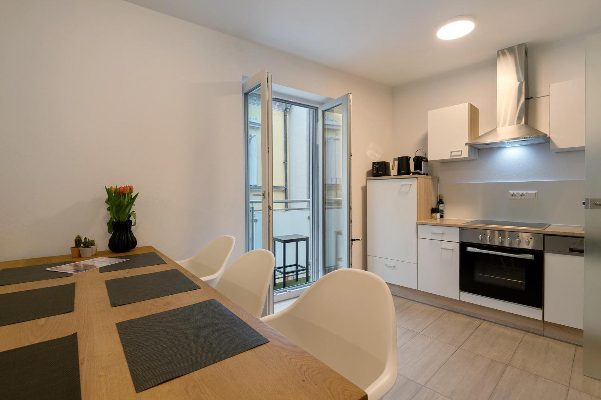 Wohnung 4 Rosenstrasse Cham Eksteriør billede